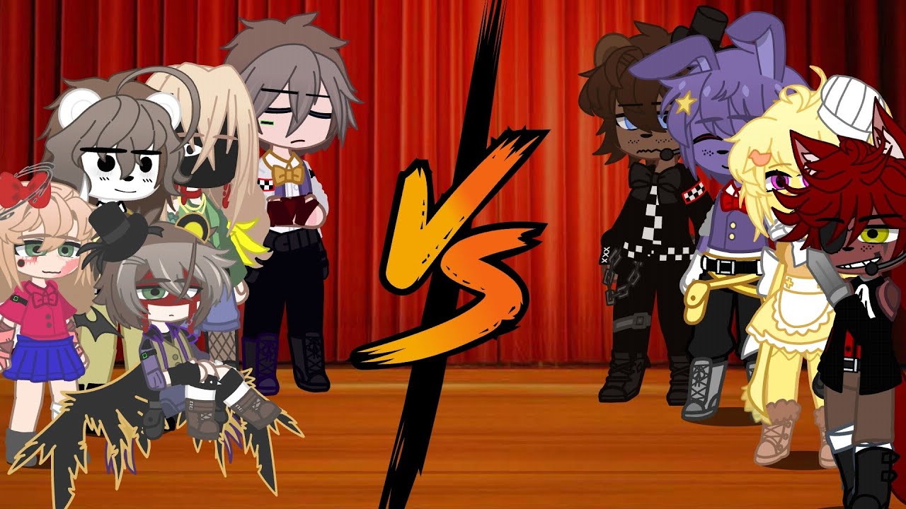 Aftons Vs FNAF 1 || Singing battle