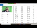 89 Modern Databases Cairo Univ MySQL Regular Expression   symbols and ascii codes