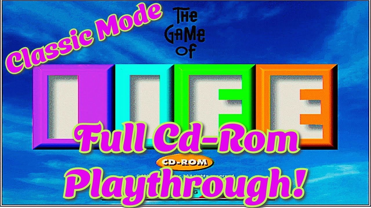 Playing a Full Playthrough of The Game of Life on Real Windows 98 ...