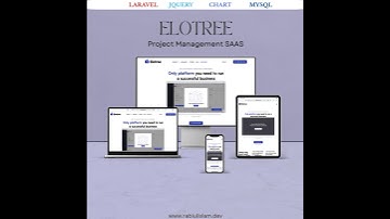 Elotree Project Management SAAS Using Laravel, PHP, jQuery