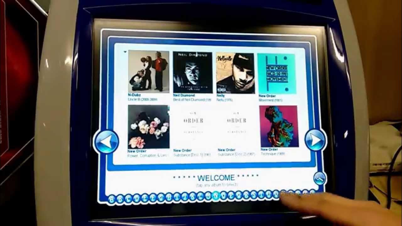 Jukebox Demo on our new Jukebox/Quiz Machines YouTube