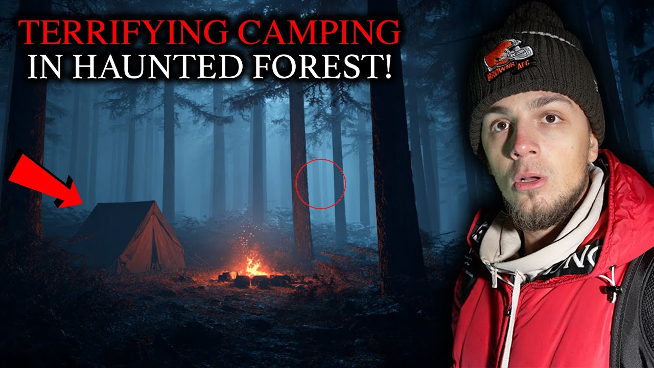 Our TERRIFYING Camping Experience While Filming - The Most HAUNTED FOREST (SCARY)