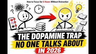 The Dopamine Trap No One Talks About in 2026 | How to Focus for 6 Hours Without Distraction