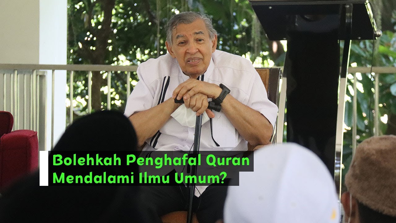 Bolehkah Penghafal Quran Mendalami Ilmu Umum? | M. Quraish Shihab [Part 1]