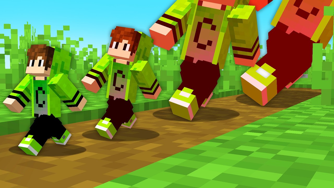 КАЖДЫЙ РАЗ, КОГДА Я ПОЛУЧАЮ УРОН, Я УМЕНЬШАЮСЬ В MINECRAFT!