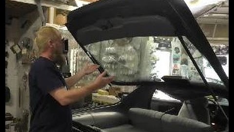 Replace 1982 - 1992 Trunk Hatch Lift Struts Camaro Firebrid Trans Am