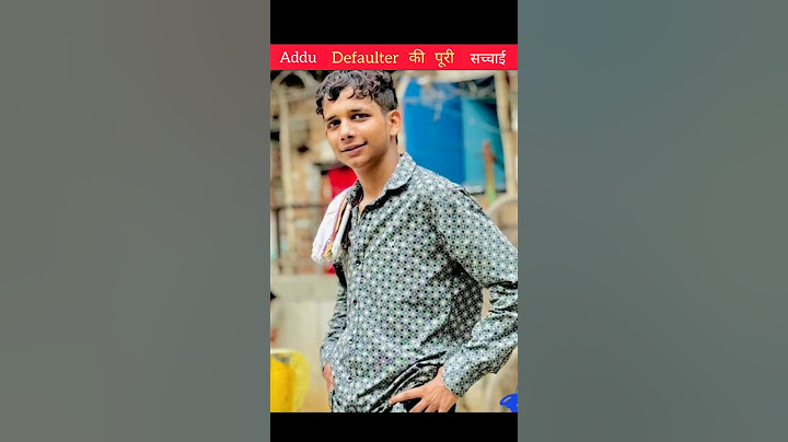 Addu Defaulter की पूरी सच्चाई 😱// #shorts #viral #trending #gangster #mafia #amazing #papular #don