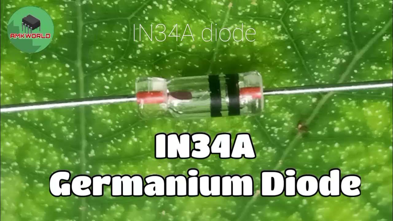 IN34A crystal radio diode YouTube