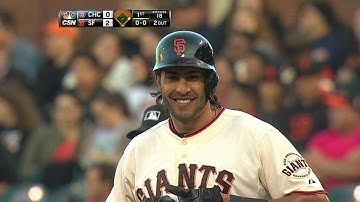 CHC@SF: Morse grounds an RBI single up the middle