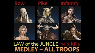 Viking Rise Law of the Jungle - Medley - All troops