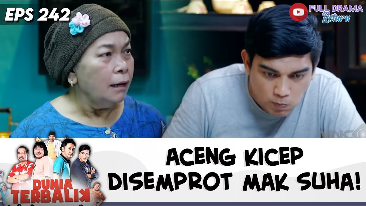 ACENG DISEMPROT MAK SUHA GEGARA IKUT NIMBRUNG SAMA AKUM | DUNIA TERBALIK EPS 242-243 (8/10)