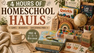4 Hours of Homeschool Hauls| Educational Games, Resources & Learning Finds