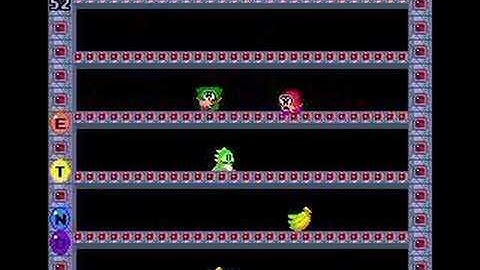 Bubble Bobble level guide -- round 52 -- www.adamdawes.com