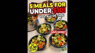 Feeding 5 For Under $10