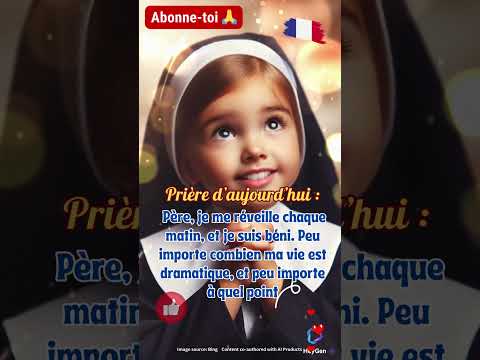 Prière d’aujourd’hui Prière puissante #France #2024 #miracle #Prière