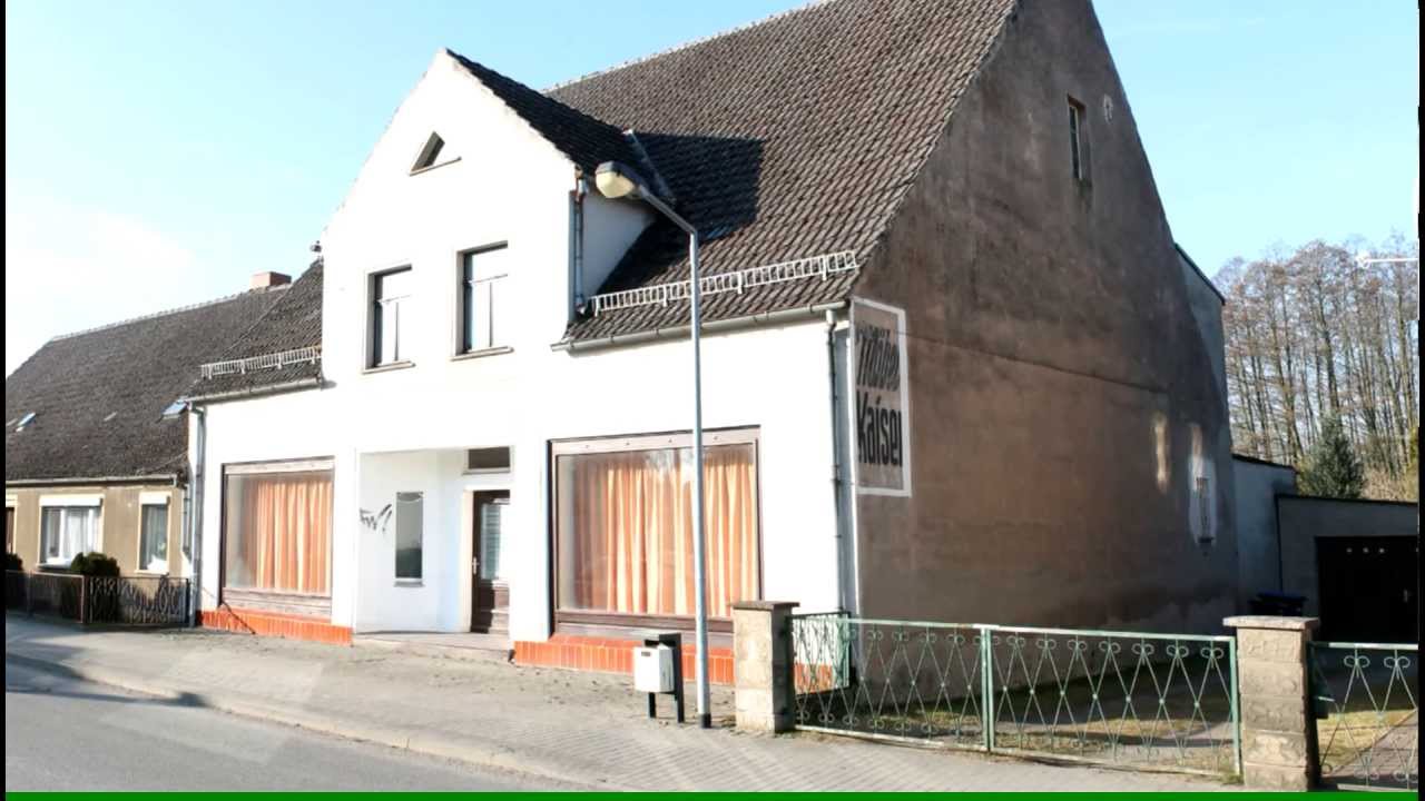 Immobilie kaufen Mecklenburg Vorpommern Eggesin Stettiner Haff EFH Geschäftshaus