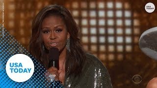 Michelle Obama makes surprise appearance at Grammys 2019
