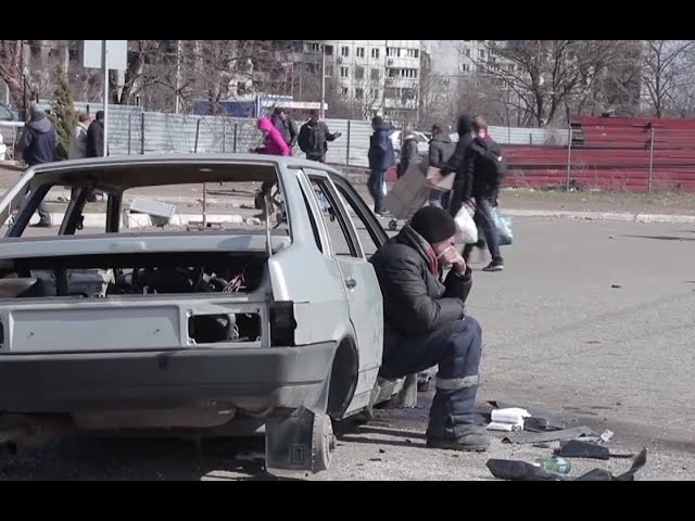 أسوأ وضع إنساني وأعنف قتال في ماريوبول