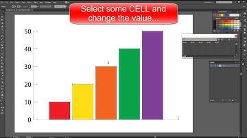Adobe Illustrator How to Create Column Pie Graph