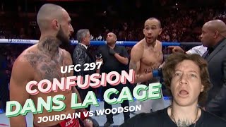 MA RÉACTION  CONFUSION totale à l'UFC 297 après le combat entre Charles JOURDAIN et Sean WOODSON
