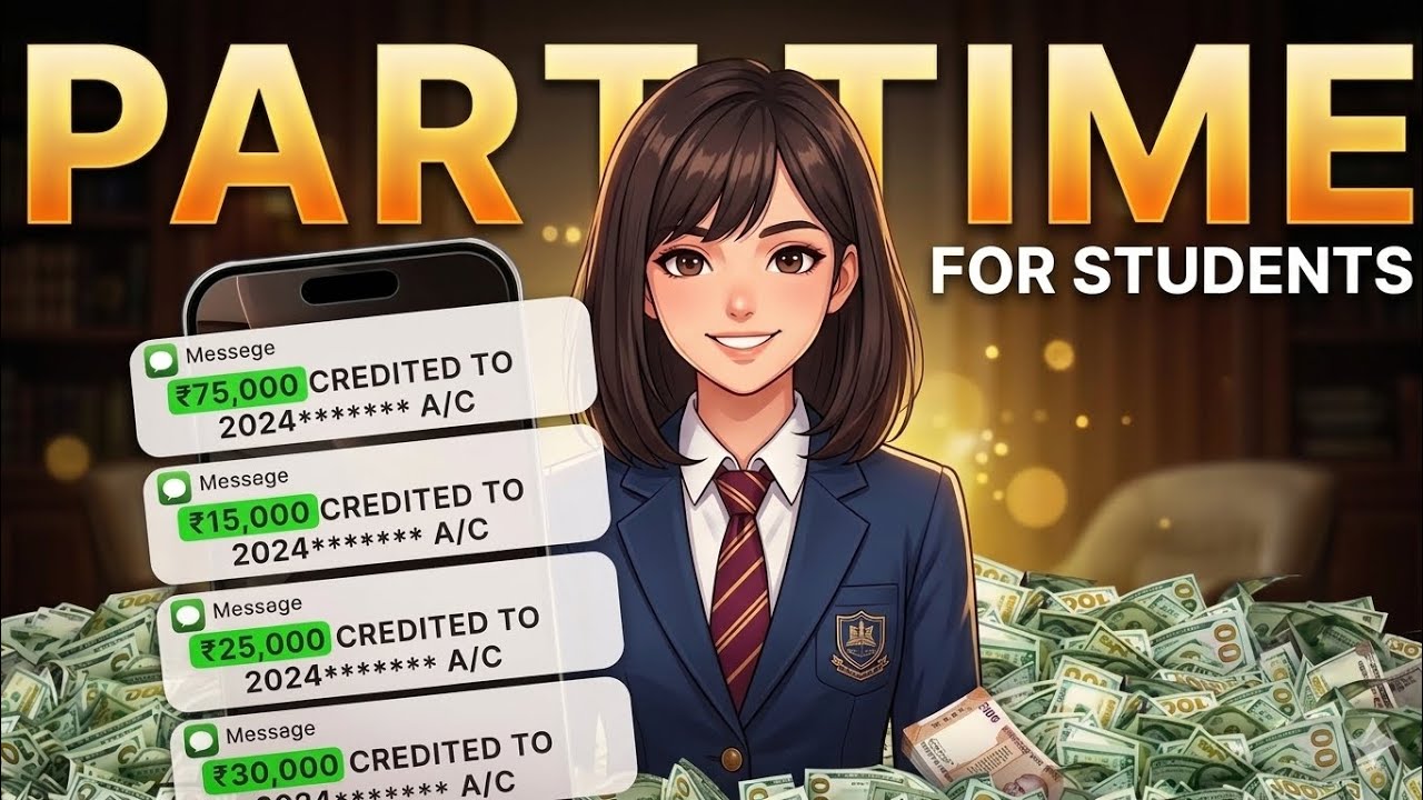 7 High Paying Part Time Jobs for Students 💸 (2026) | Earn ₹500–₹2000/Day 🔥 Part 1