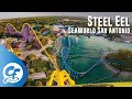 Steel eel front seat onride 4k pov 60fps seaworld san antonio