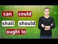 شرح can could shall should ought to في اللغة الانجليزية : افعال المودال : الافعال الناقصة modal ✅