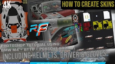 rF2 | Painting tutorial using PhotoShop and steps on how to install a livery