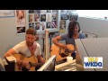 Chris Lane Performs Broken Windshield View At WKDQ
