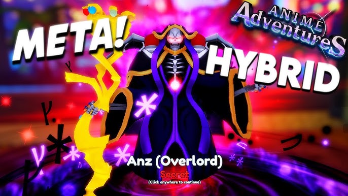 NEW SHINY EVO AINZ SHOWCASE (Anime Adventures) 