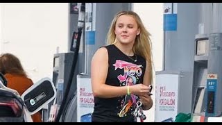 JoJo Siwa Channels Miley Cyrus with Teddy Bear Bra Look