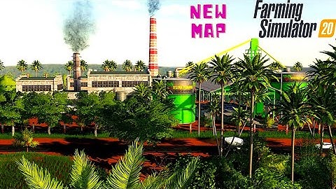 New Big Farm Map  First look in Farming simulator 20 #fs20mods#newmapmod