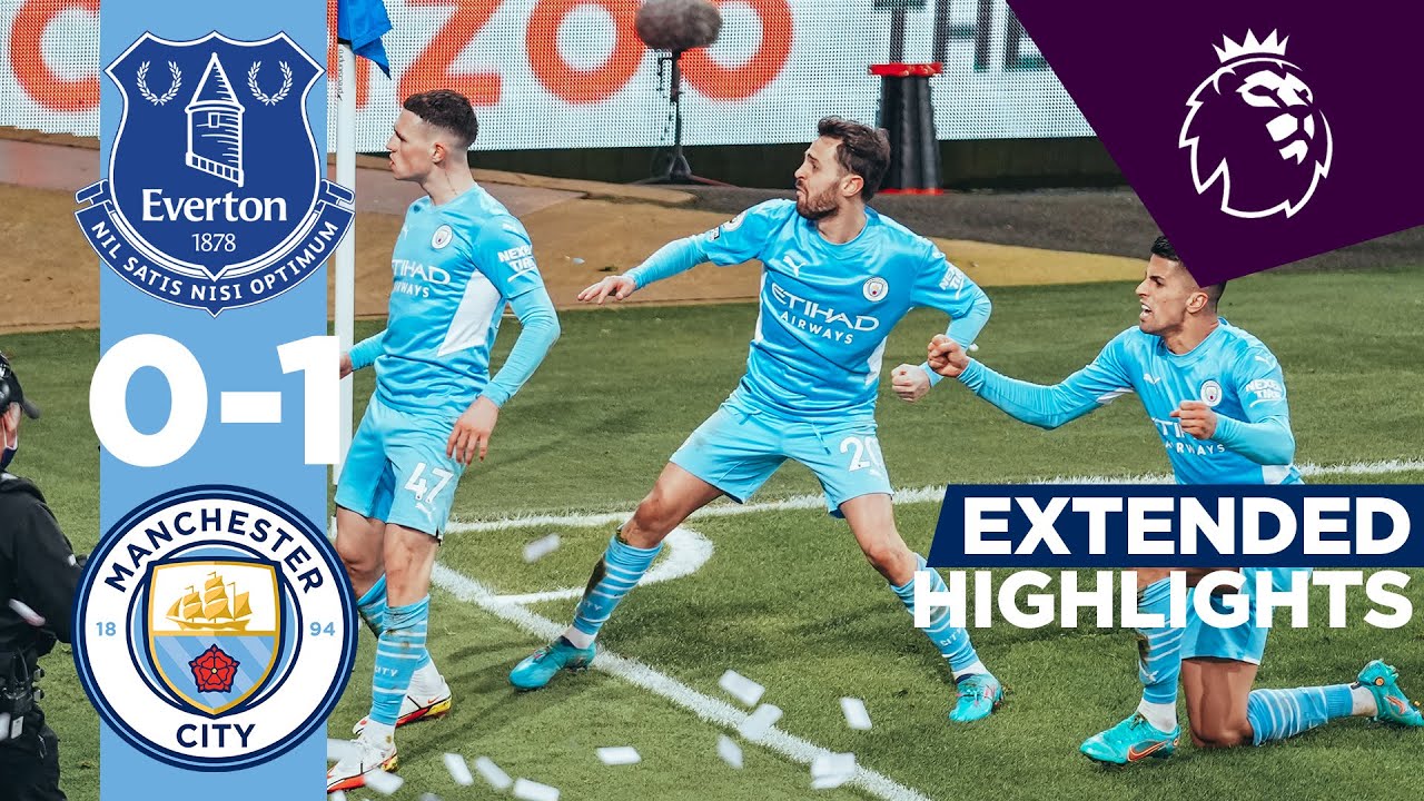 FODEN'S LATE WINNER SENDS CITY SIX POINTS CLEAR | Everton 0-1 Man City | Extended Highlights