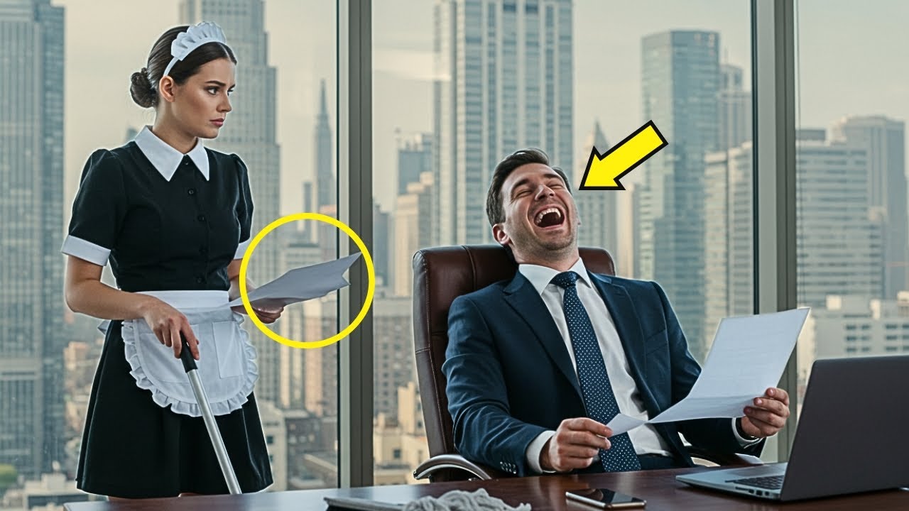 “TI DO IL MIO STIPENDIO SE LO TRADUCI” HA DETTO IL MILIONARIO, FINCHÉ LA PULITRICE NON L'HA FATTO...