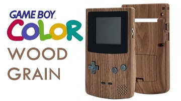 How to Make a Wood Grain GameBoy Color (Replacement Shell)