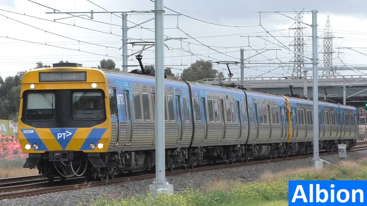 Trackside at Albion; Metro & V/Line Trains - Melbourne Transport - YouTube