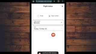 How to check flights status in Emirates or other airplane Jem e tv 
