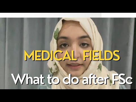 MEDICAL FIELDS | Medical fields after FSc #premedical #medicalfield #