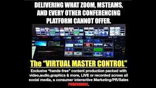 The Virtual Master Control: Turning ordinary meeting platforms into dynamic and powerful programming