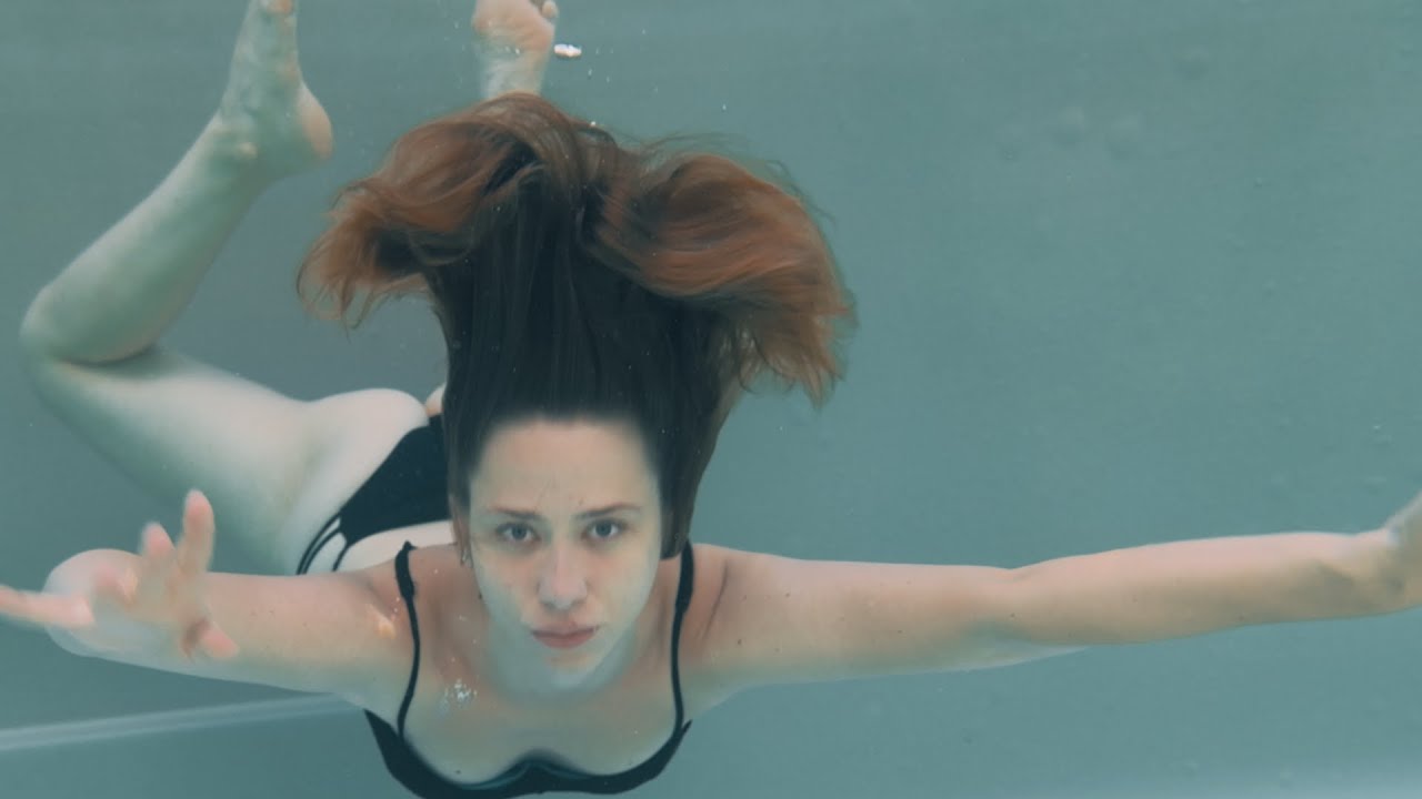Nice Girl Underwater shot on Panasonic Lumix S5 II