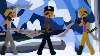 Tigry Vs Tigry (uniform) Vs jacket Tigry| Piggy Sticknodes animation