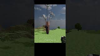 saya menerbangkan rumah dengan 100 ekor AYAM di minecraft..!!!