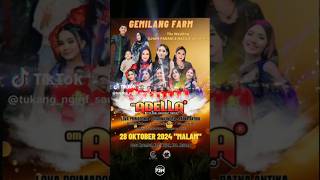 Gemilang Farm #adella malam hari di Ds Ngembal Kec Wajak Kab Malang 28 Oktober 2024 #soundhoreg #fyp