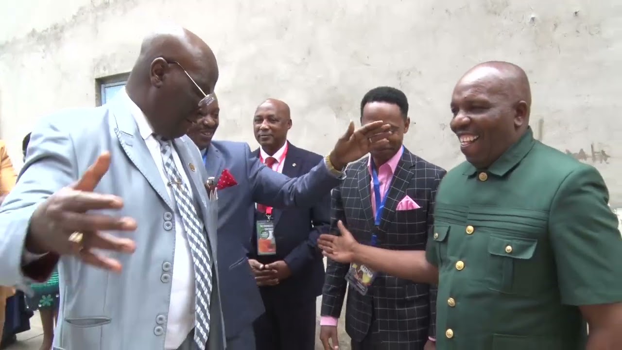 Grand entry to christ community church -hq by ArchBishop Arthur Kitonga,received by Bishop Makara