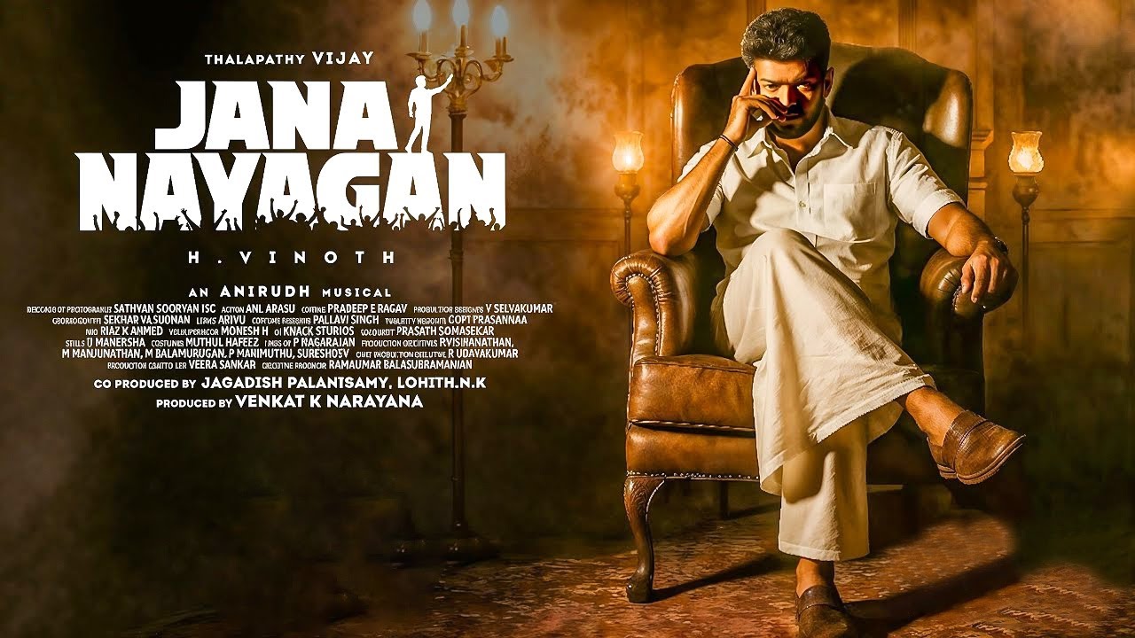 Thalapathy Vijay's "JANA NAYAGAN Latest South Blockbuter Action Movie | Pooja H | Hindi Movie