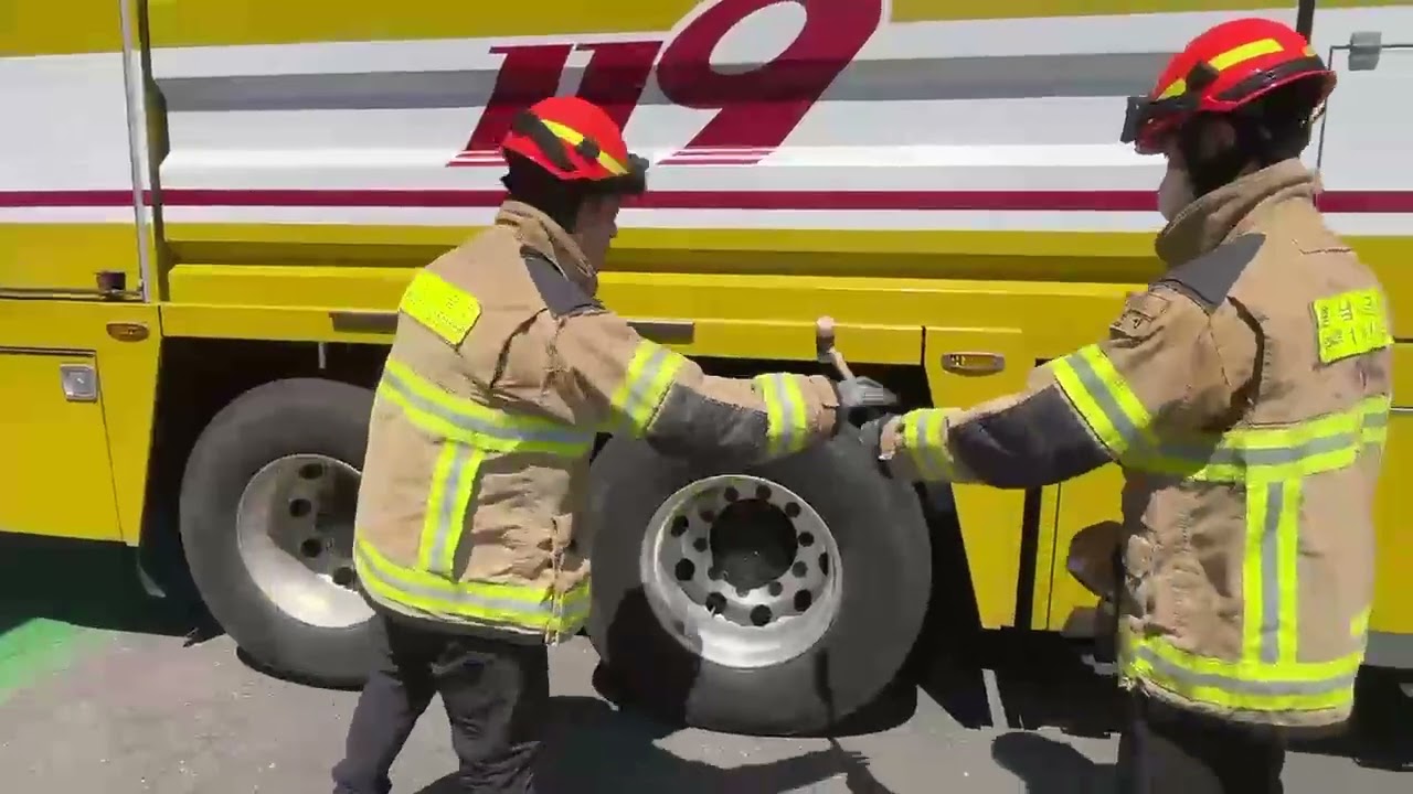 추부119안전센터 화학차 일일점검 요령