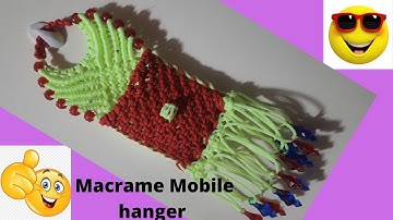 Very Easy & Simple Macrame Mobile Hanger