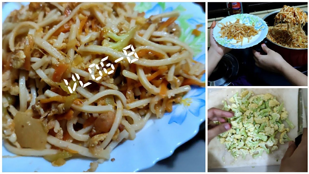 Ajke noodles er notun recipe dekhalam||vlog-8||Mysara's mum vlogz - YouTube