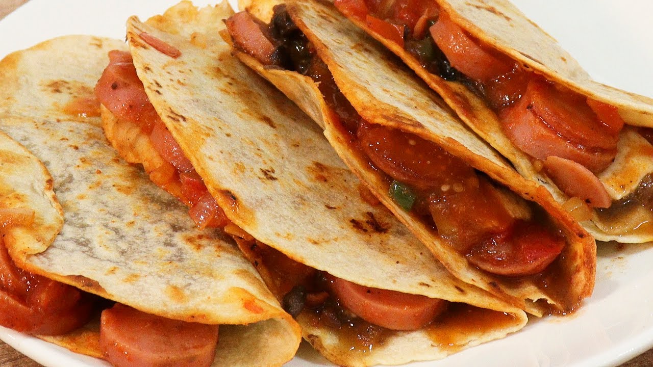 Tacos de salchicha YouTube