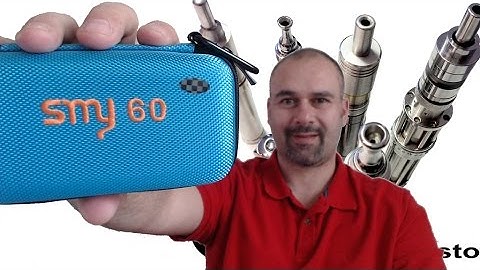 SMY60 box mod with colour screen, sub ohm